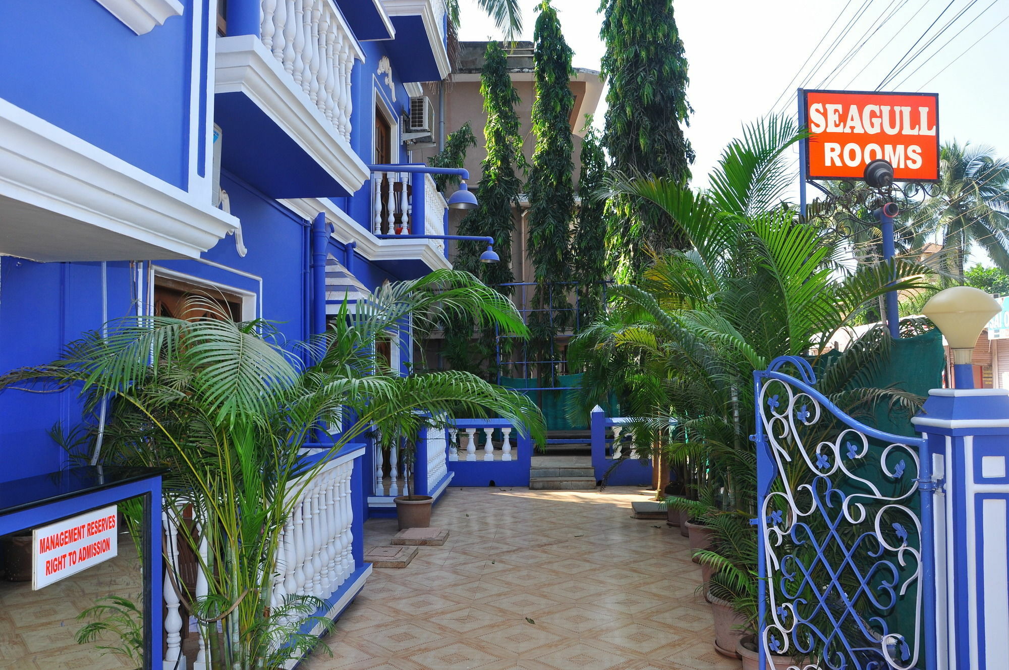 Hotel Seagull Калангут Экстерьер фото